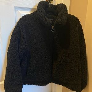 Zara Black Puff Coat